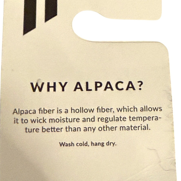 Hollow Alpaca Ankle Socks Warm Set of 2 Gray/Black Unisex Sz Large - Picture 4 of 7